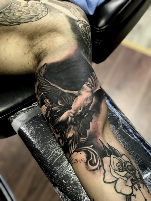 Dove,part of half sleeve